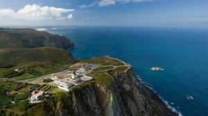 Cabo da Roca látképe a Nagy Kékséggel