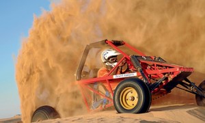 Buggy Dubai dűnéin