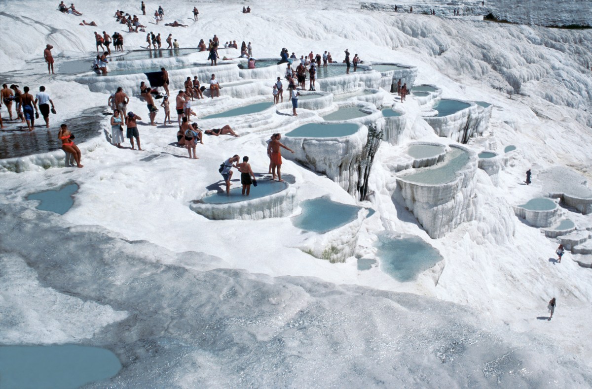 Pamukkale fürdő, Törökország
