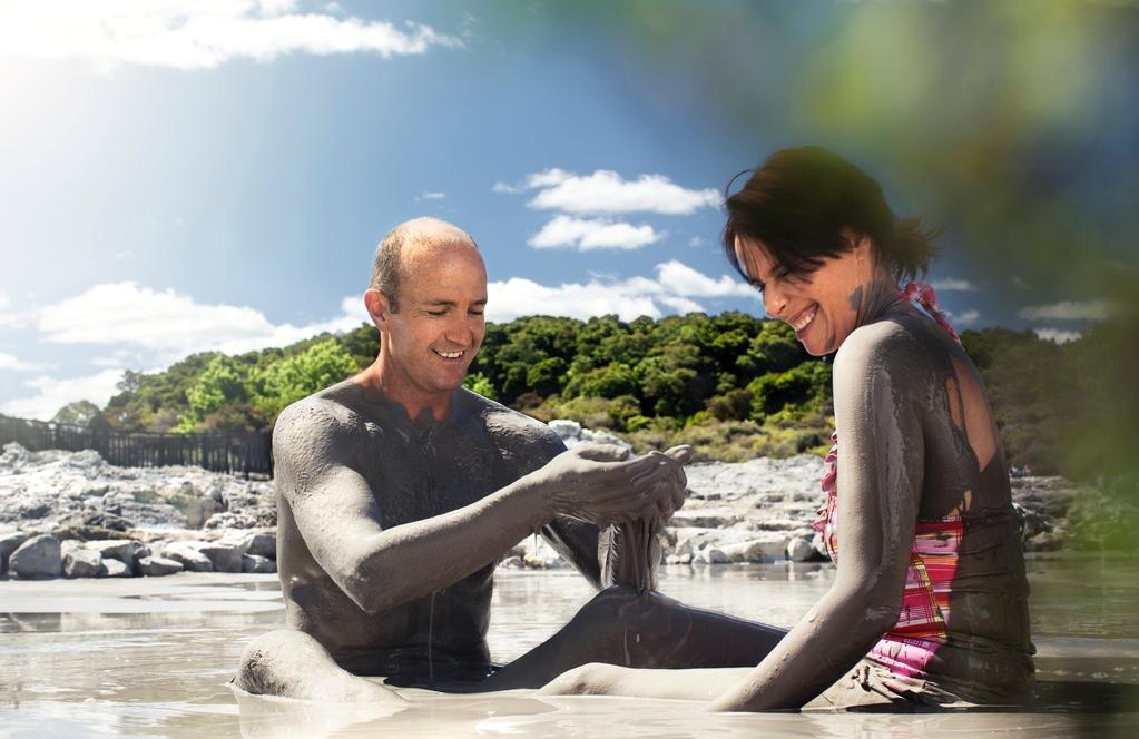 Rotorua iszapfürdő, Új-Zéland